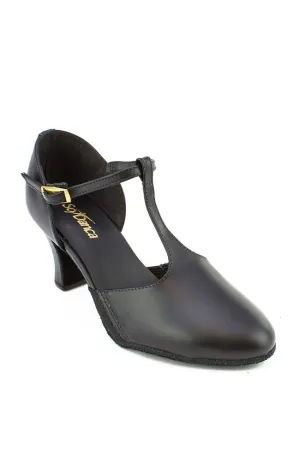 Black T-Strap Character Shoes