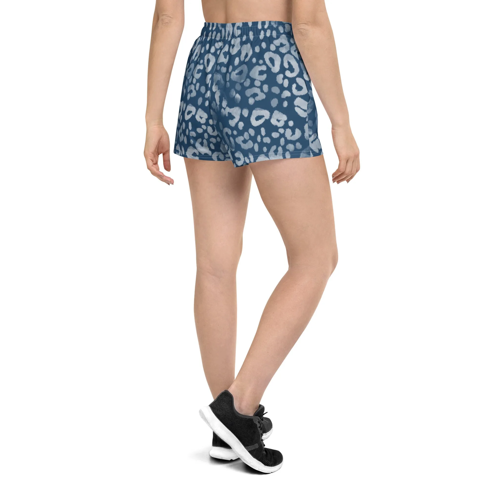 Blue circle Athletic Shorts