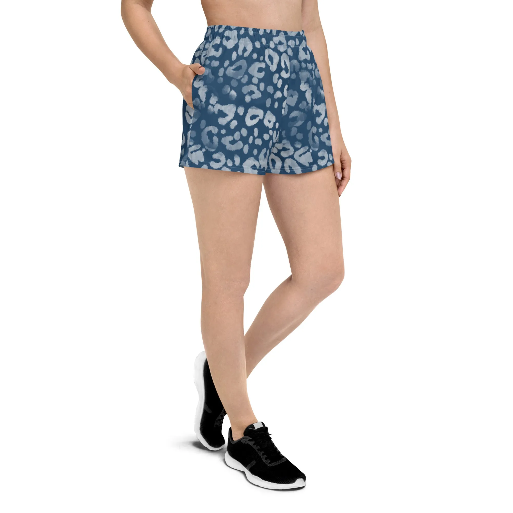 Blue circle Athletic Shorts