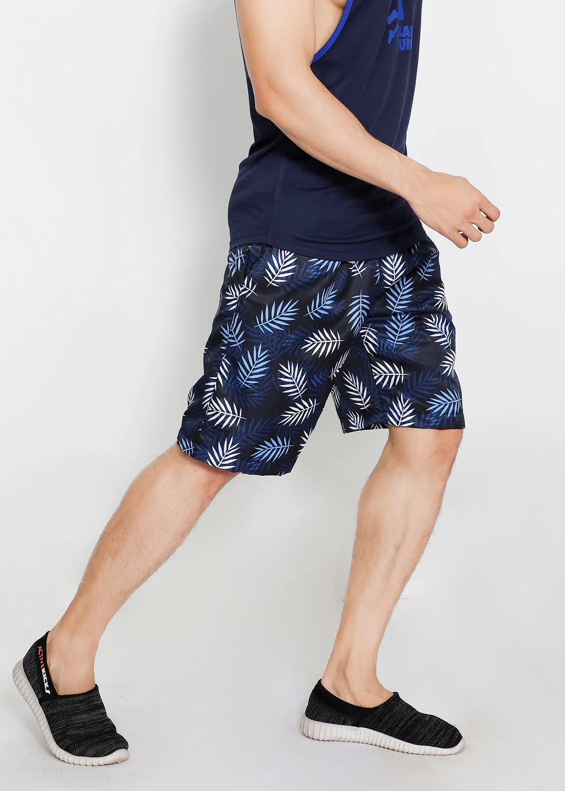 Blue Leaves Boardshorts