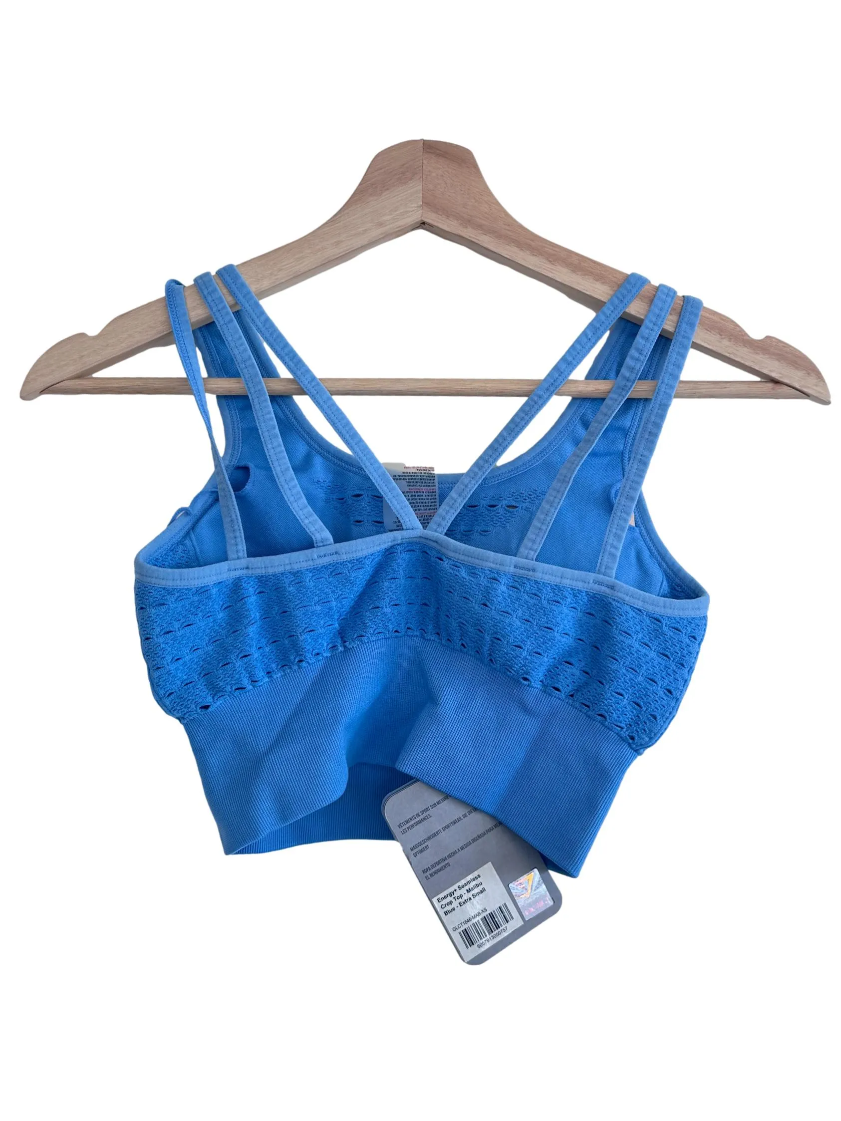Blue Sports Bra