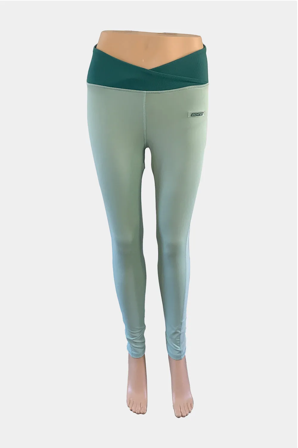 BO TEE Turquoise Gym Leggings
