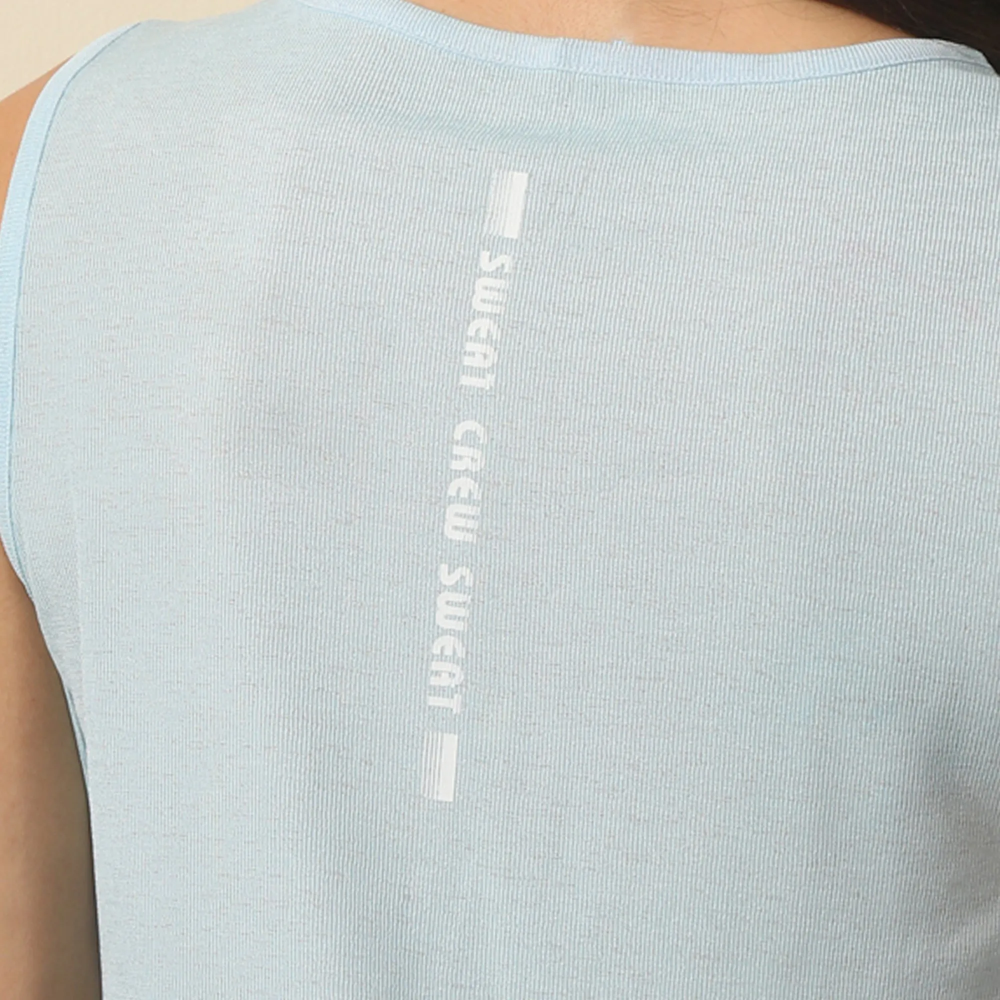 Boat Neck Coverup Tee with Side Slit