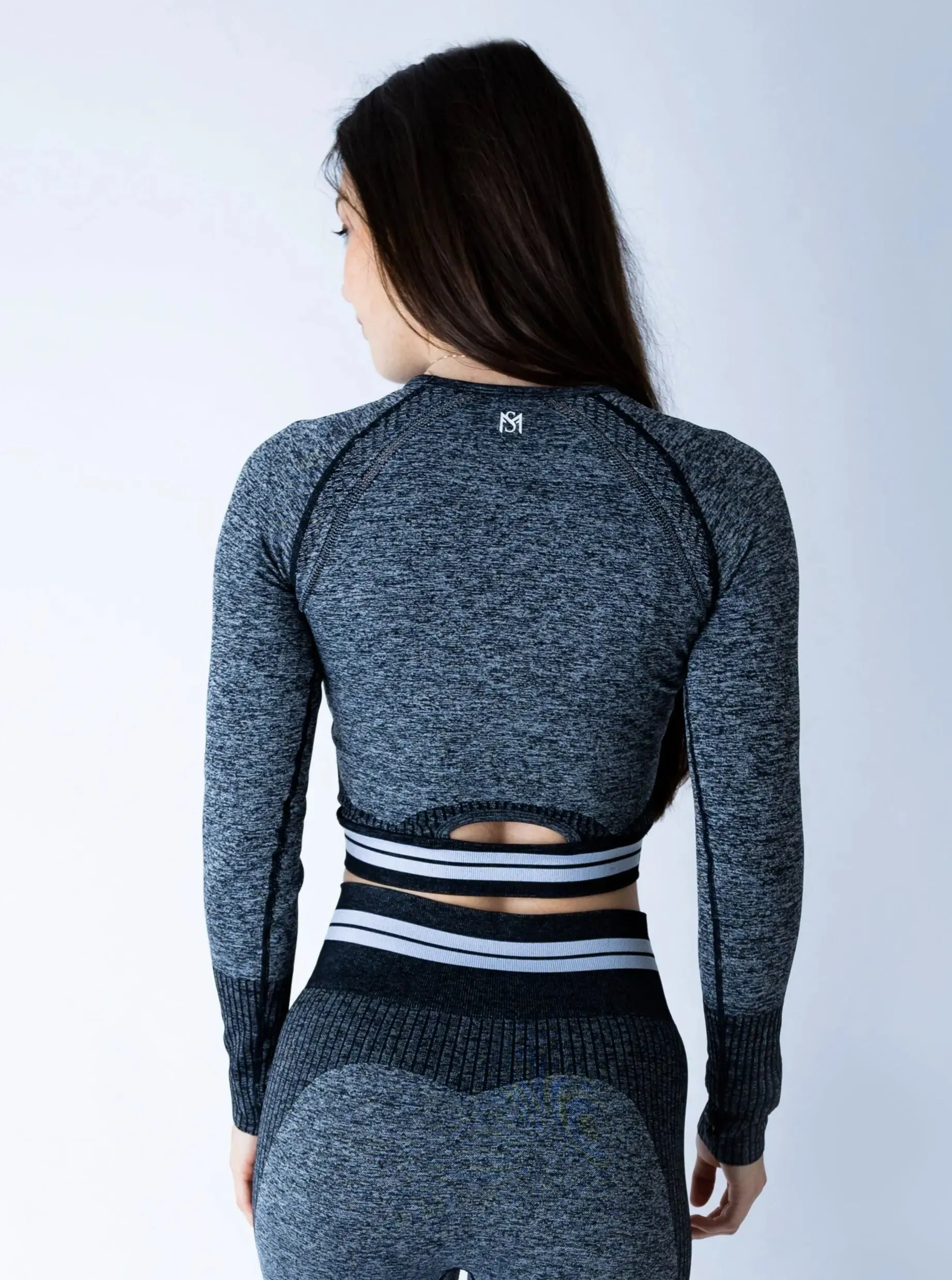 Bright Lines Long Sleeve Dark Grey