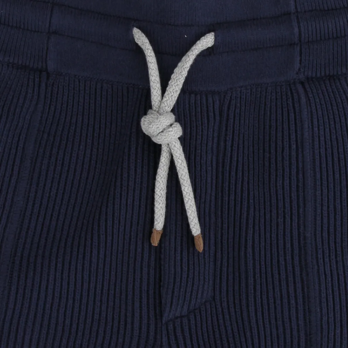 Brunello Cucinelli Navy Blue Sweatpants
