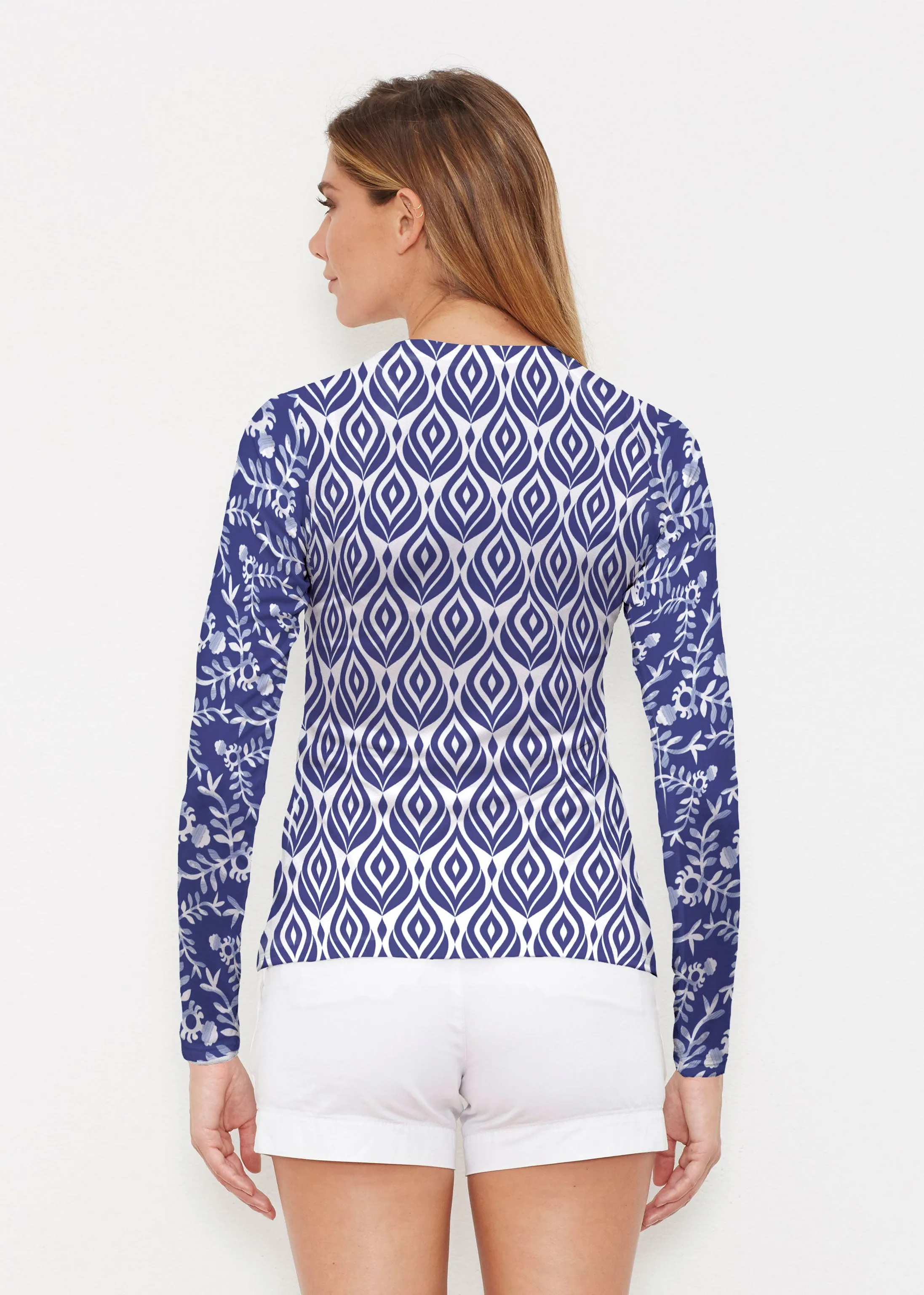 Budding Antlers (8030) ~ Long Sleeve Rash Guard