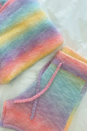 Burl Knit Sweat Short - Cotton Candy