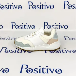 Buscemi Ventura Light Blue Trio Leather Sneakers SAMPLE