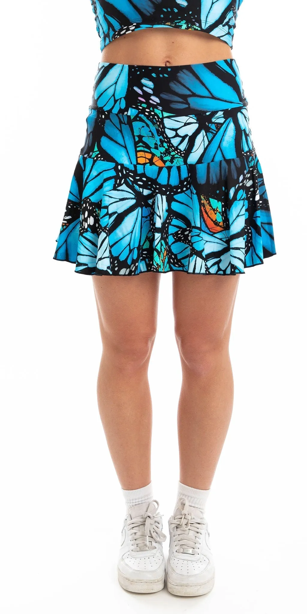 Butterfly Eco Long Skort with Pockets