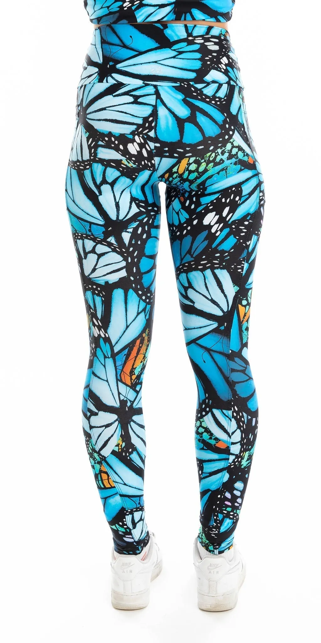 Butterfly Eco Ultra High Waist Leggings with Pockets