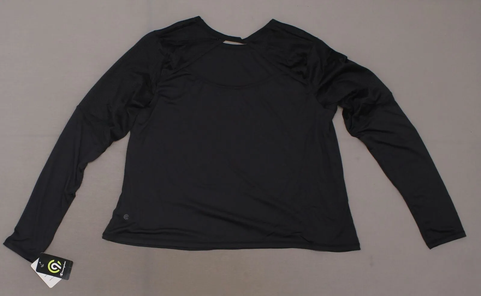 C9 Champion Women's Training Long Sleeve Mesh Open Back Shirt