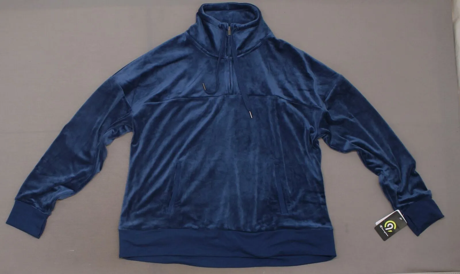 C9 Champion Women's Velour Training Cozy Quarter Zip Pullover