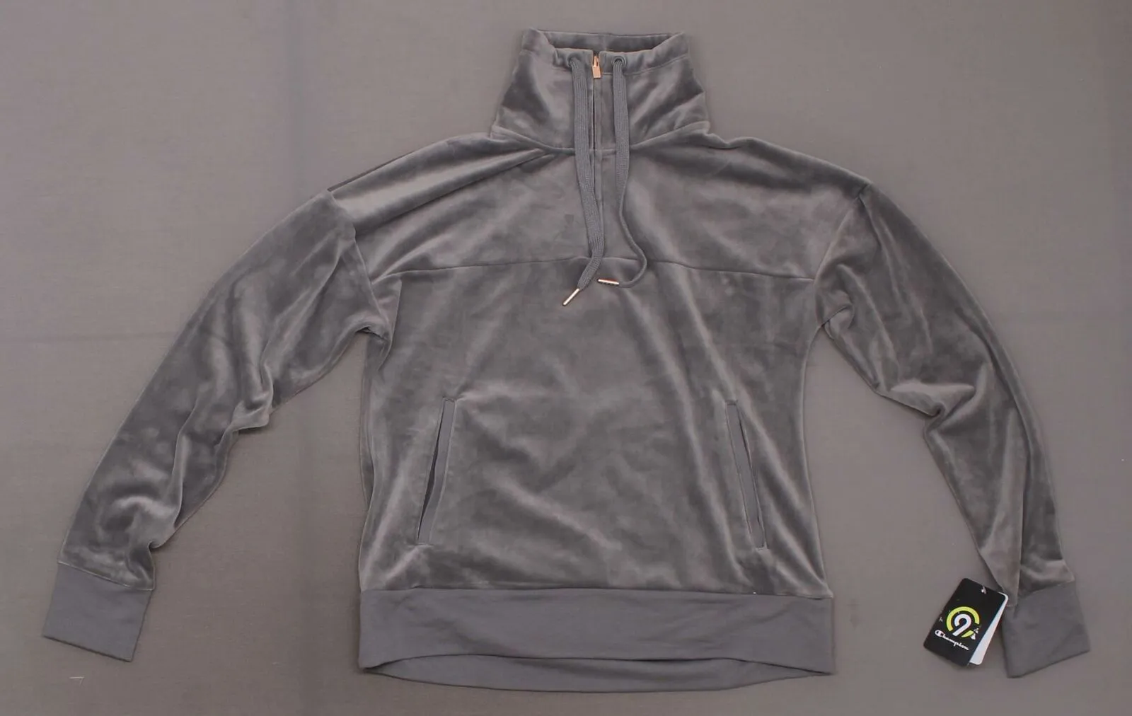 C9 Champion Women's Velour Training Cozy Quarter Zip Pullover