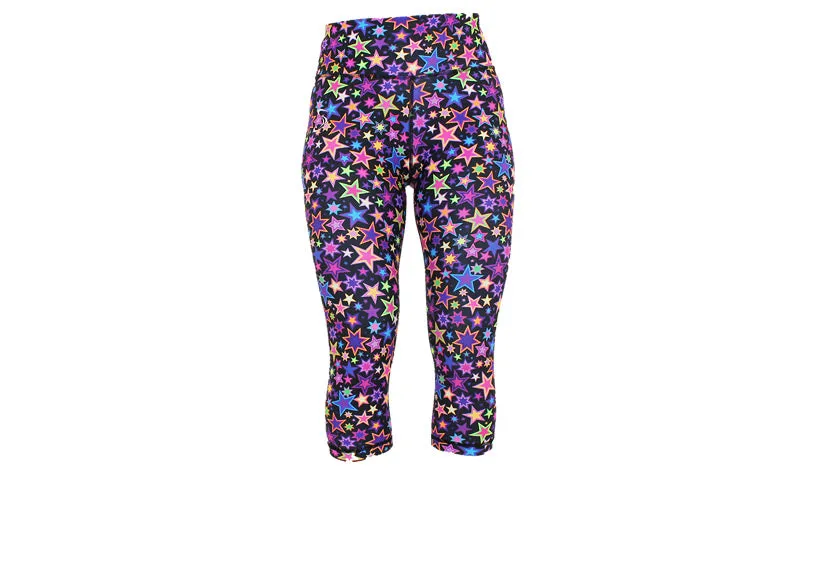 Capri Starlight Starbright Leggings with pockets