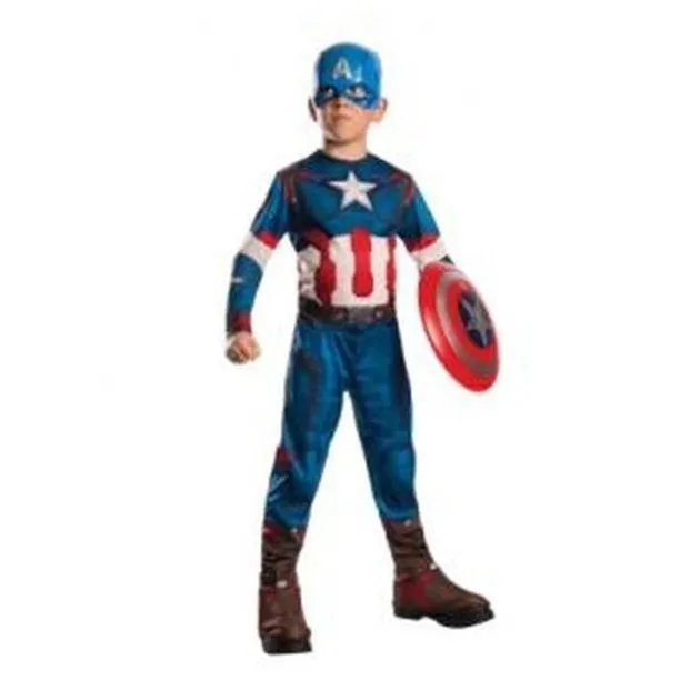 Captain America Child Costume Size M