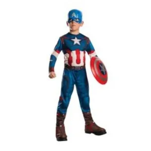 Captain America Child Costume Size M