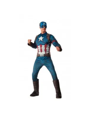 Captain America Deluxe Muscle Chest Size Xl
