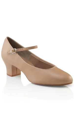 Caramel Suede Sole Jr. Footlight Character Shoes - Adult