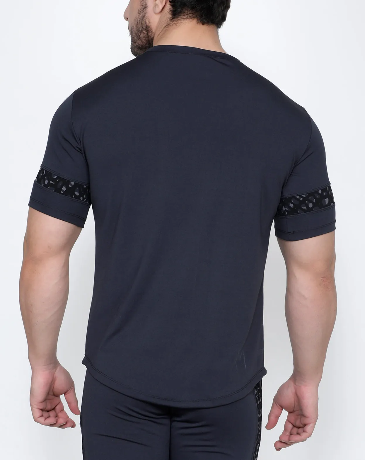 Charcoal Abstract T-Shirt