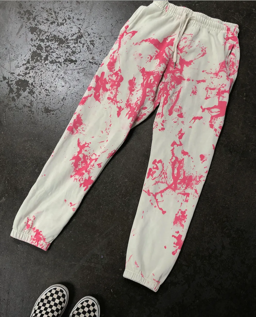 Cherry Pistachio Tie Dye Loungewear Set