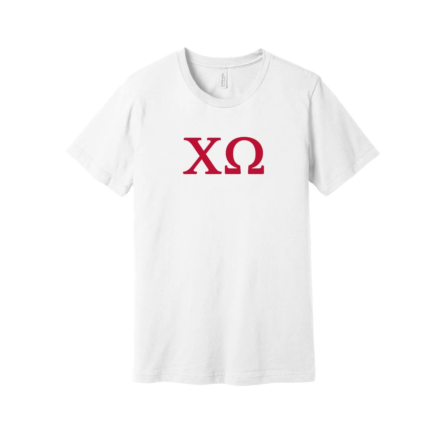 Chi Omega Short Sleeve T-Shirt - Greek Letter Tee