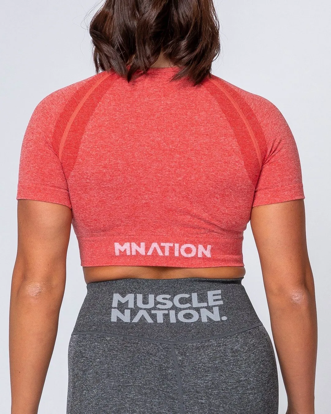 Classic Seamless Tee - Poppy Marl
