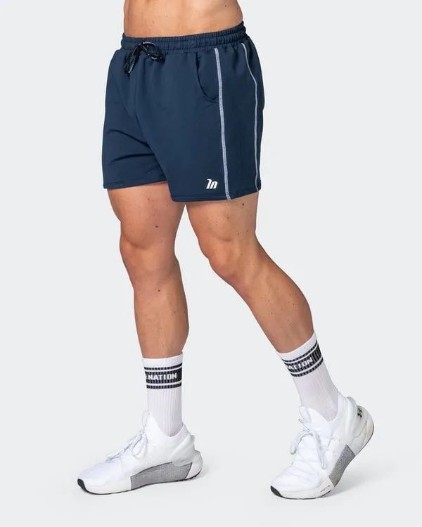 Classic Squat Shorts - Sapphire