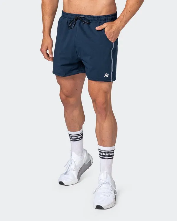 Classic Squat Shorts - Sapphire