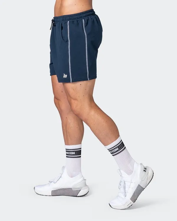 Classic Squat Shorts - Sapphire