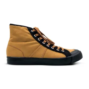 Colchester Rubber Co. Contrast High Top - Dead Grass x Black