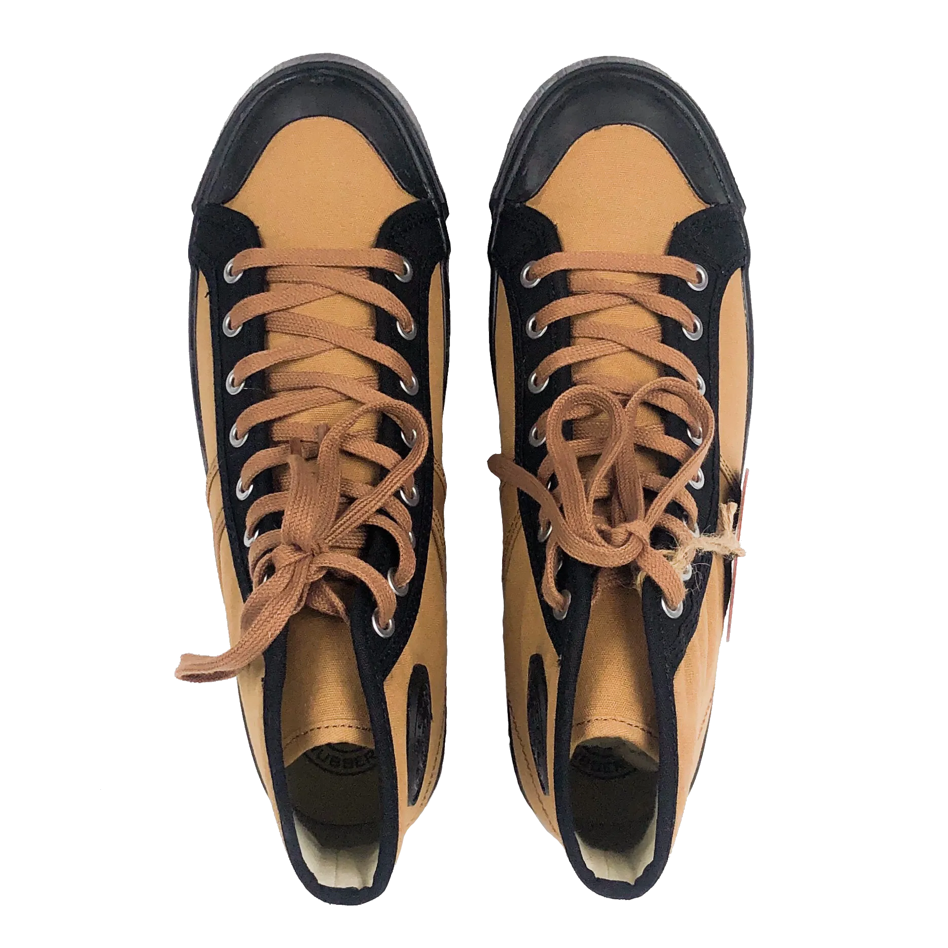 Colchester Rubber Co. Contrast High Top - Dead Grass x Black