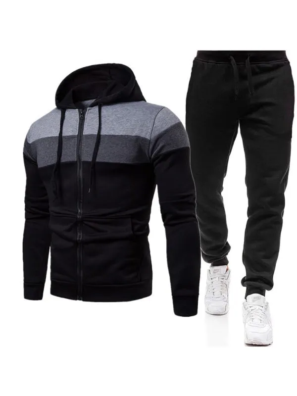 Color-Block Sweatsuit