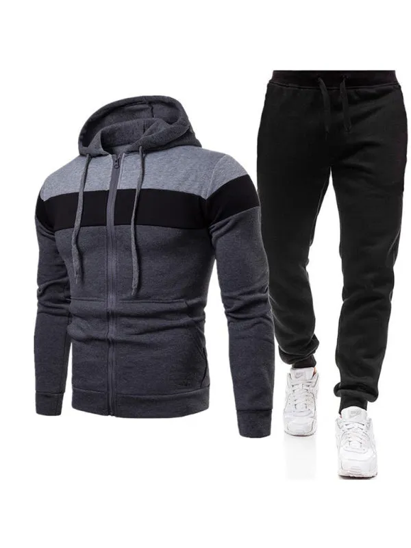 Color-Block Sweatsuit