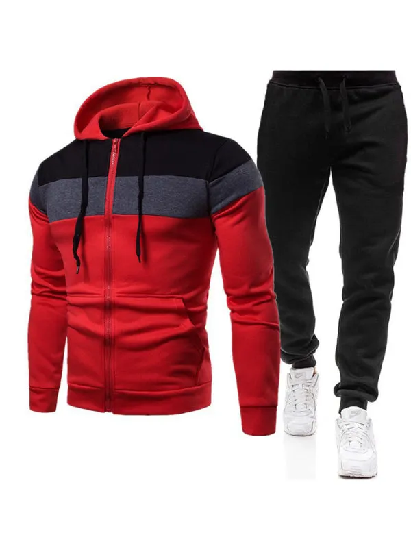 Color-Block Sweatsuit