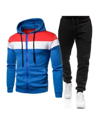 Color-Block Sweatsuit