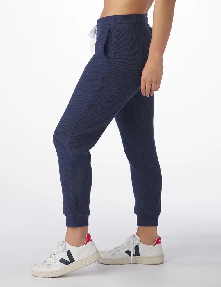 Comfort 7/8 Jogger: Indigo