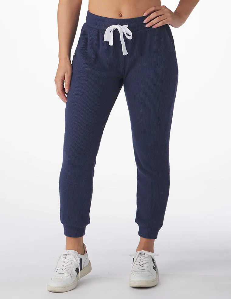 Comfort 7/8 Jogger: Indigo