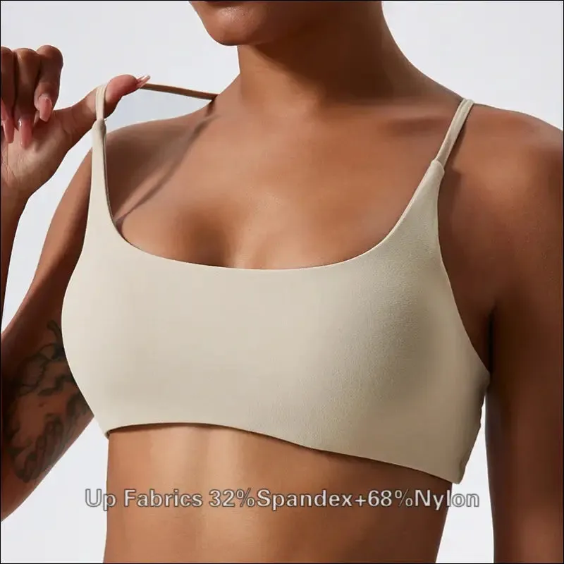 Comfort sports bra for women - stretchable gym top with back cross design - ideal for training,