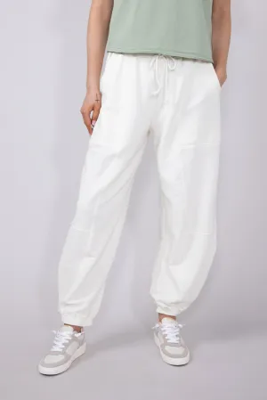Comfy Drawstring Sweatpants for Women in Whip Cream | DZ25A736-WHIPCREAM