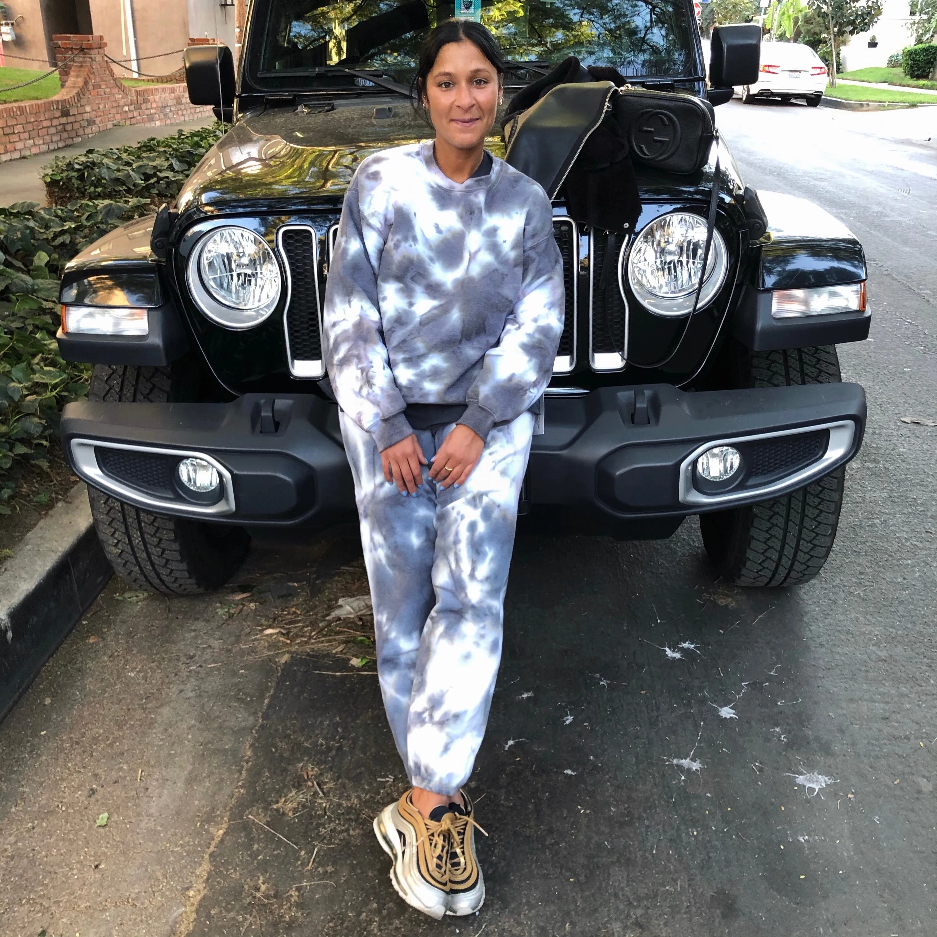 Cookies N Cream Tie Dye Sweatpants