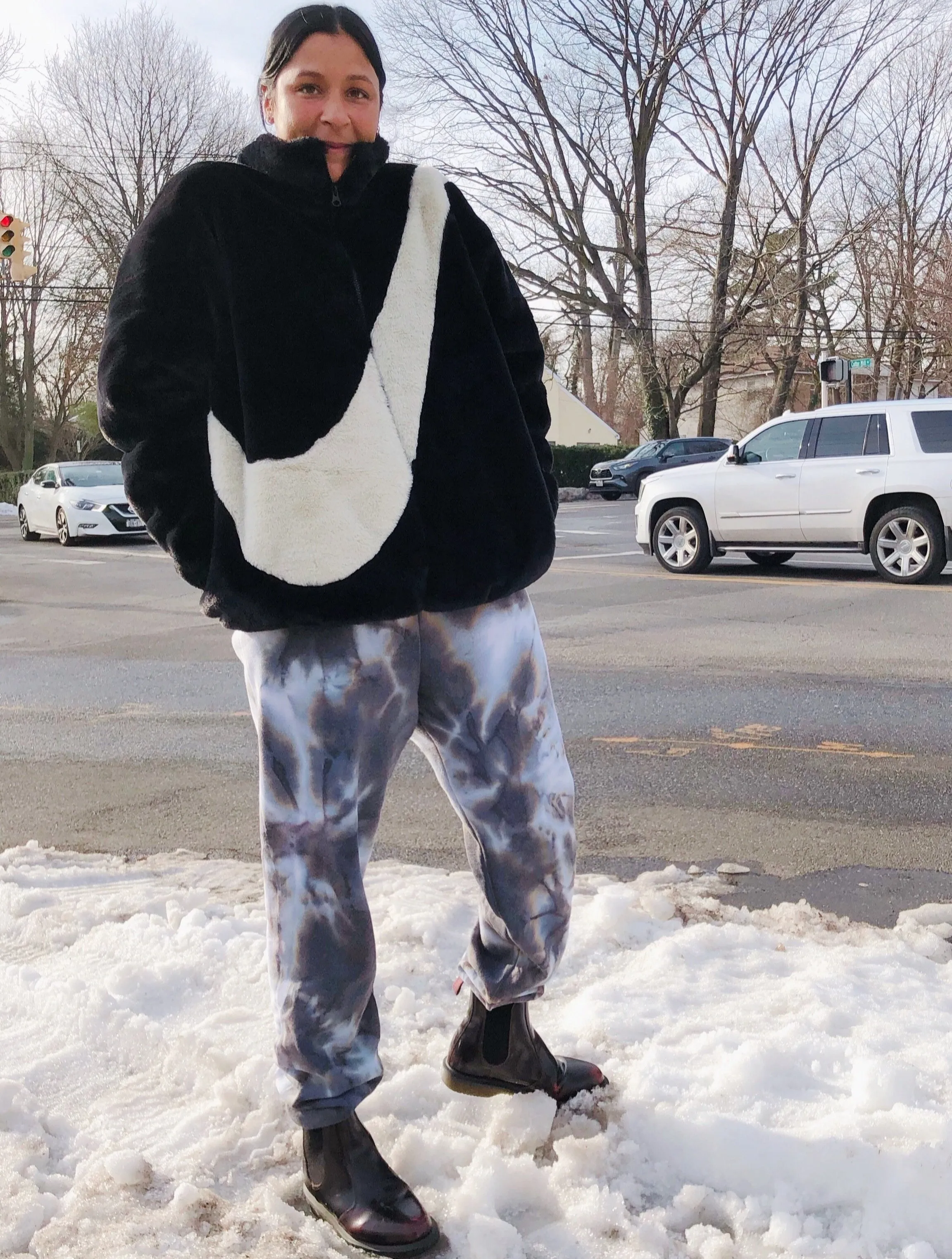 Cookies N Cream Tie Dye Sweatpants