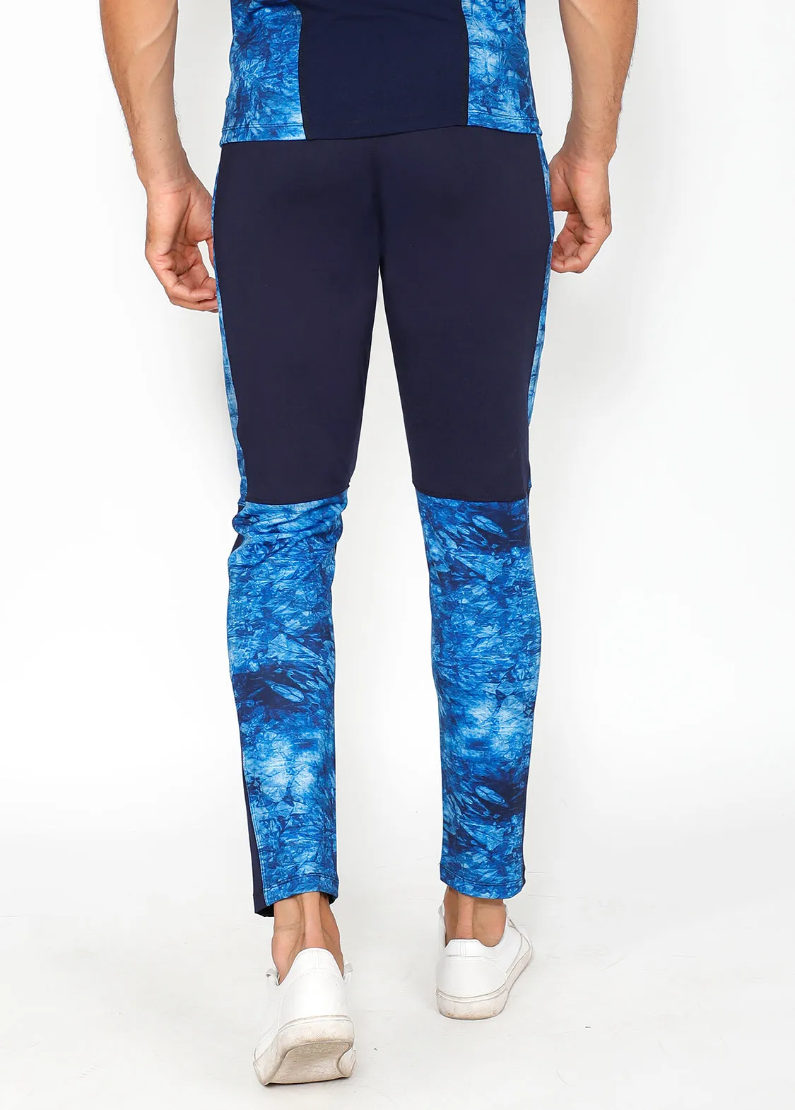 Copper Blue Slim-Fit Trackpants