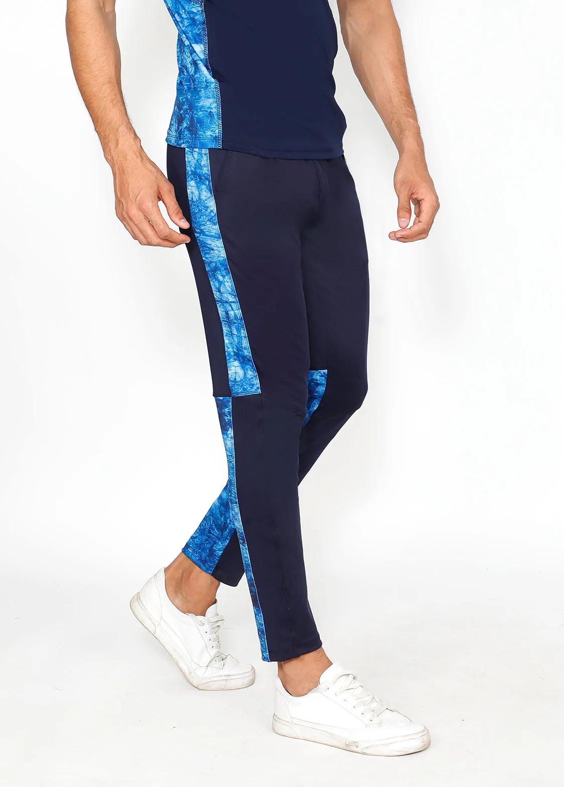 Copper Blue Slim-Fit Trackpants