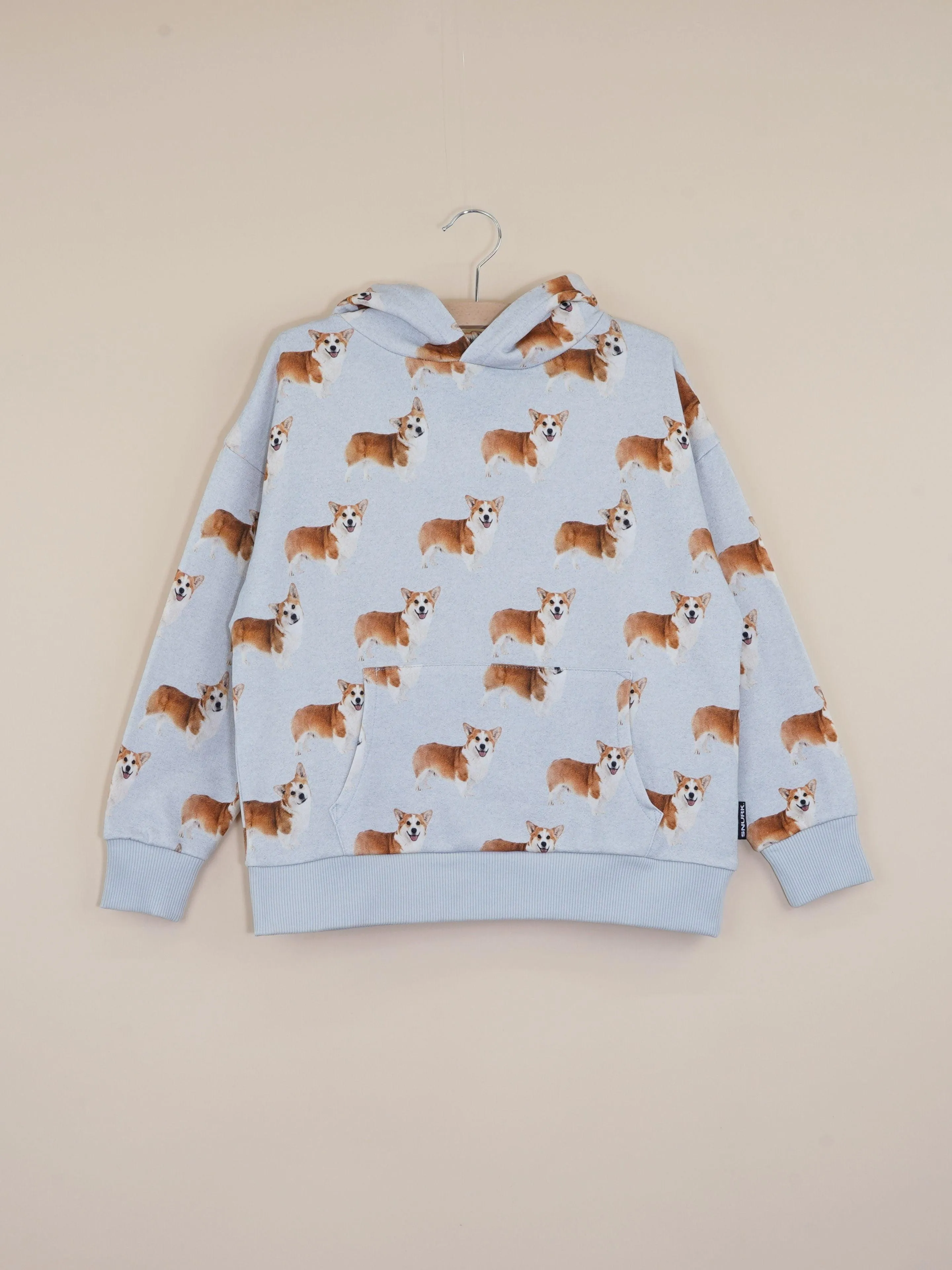 Corgi Time Oversized Hoodie Kids