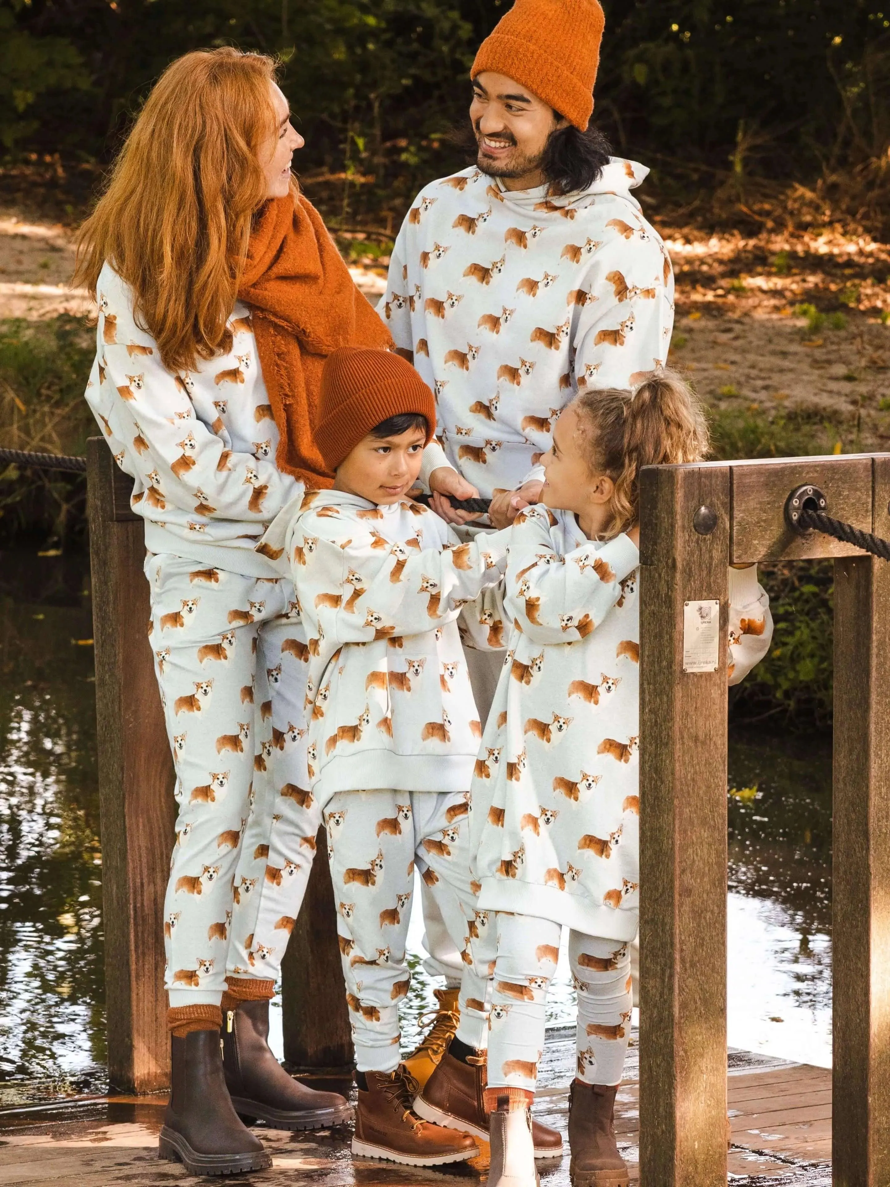 Corgi Time Oversized Hoodie Kids