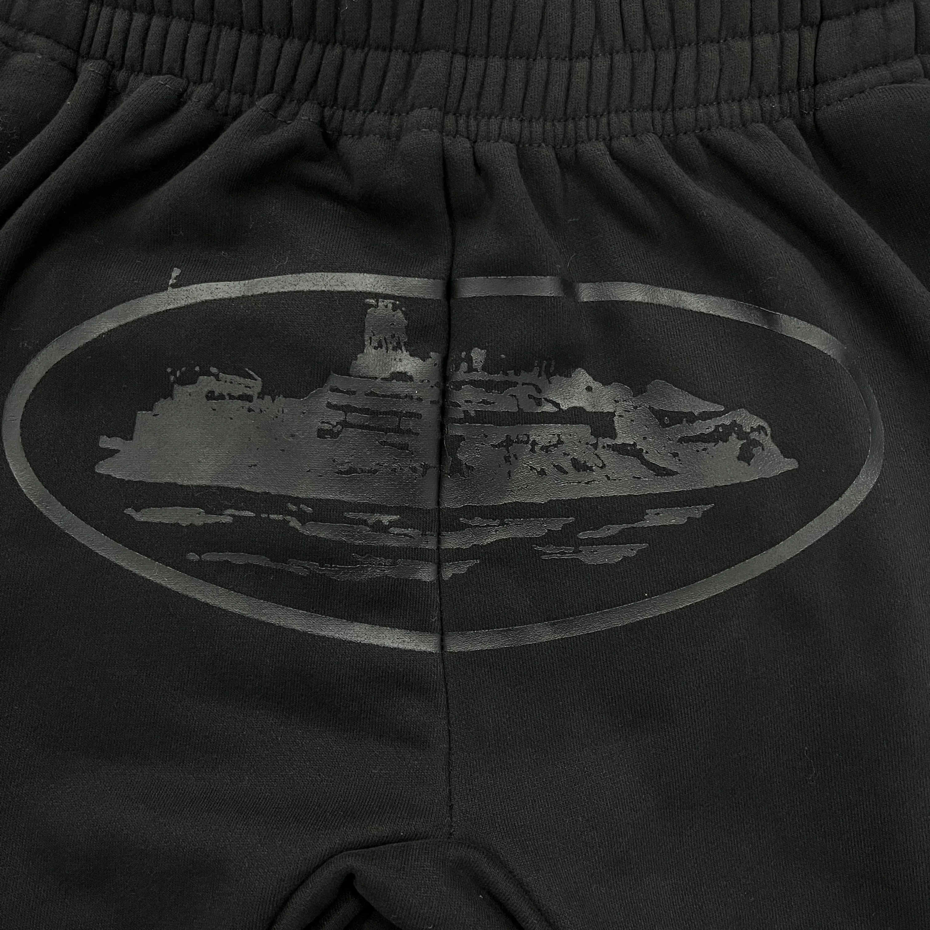 Corteiz Alcatraz Sweatpants Triple Black