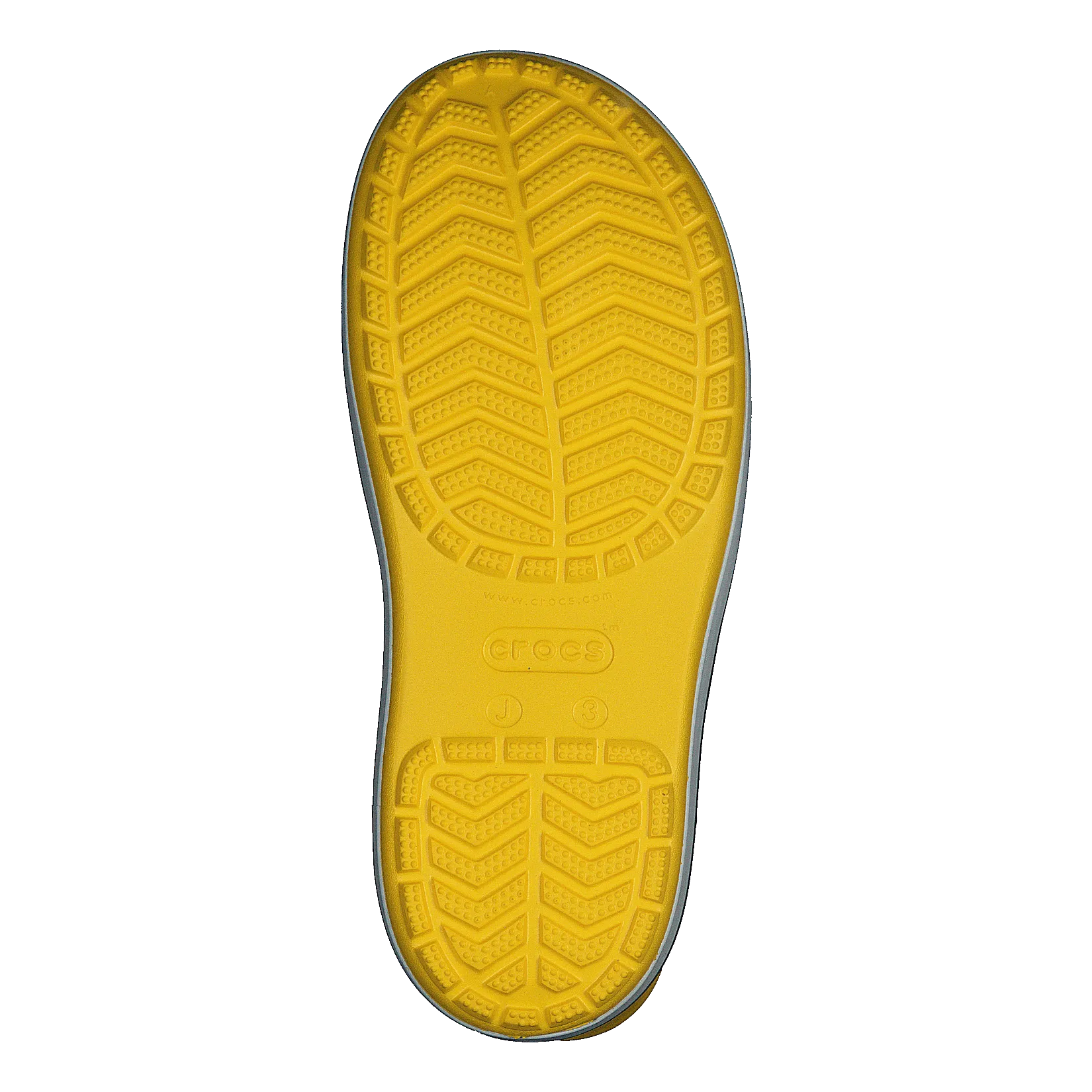 Crocband Rain Boot K Yellow/navy