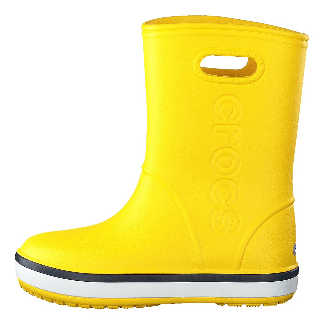 Crocband Rain Boot K Yellow/navy