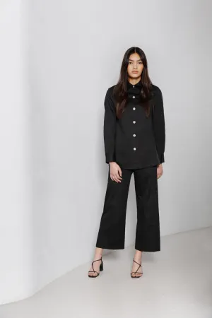 cropped pant, black