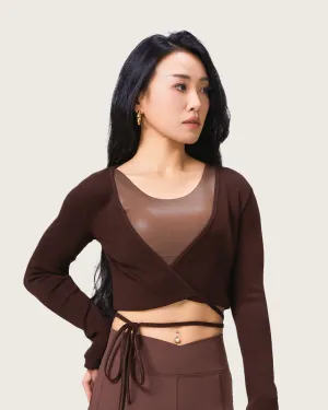 Cropped Tie Tank Top